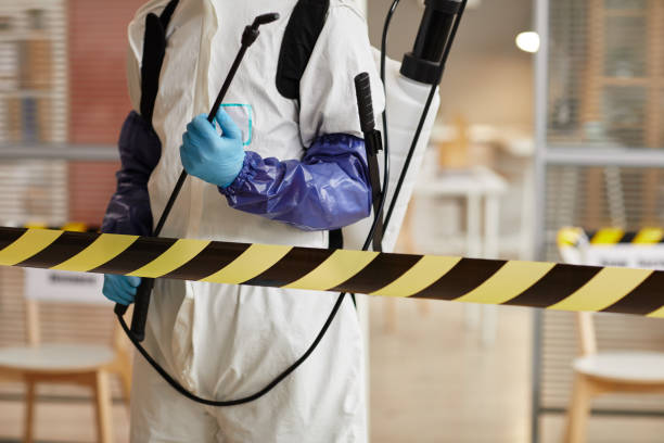 Professional Biohazard Cleanup technician working in Boron, CA